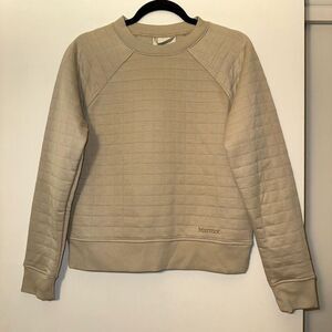 Marmot Women’s Royce Crew Quilted Sandbar Size Medium NWT